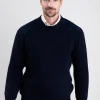Scotia Shooting Sweater - Navy