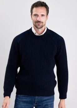 Scotia Shooting Sweater - Navy