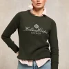 Script Crew Sweat - Racing Green