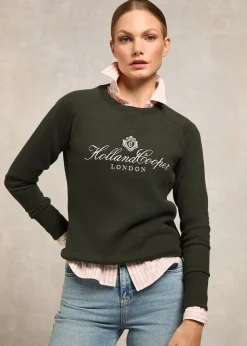 Script Crew Sweat - Racing Green