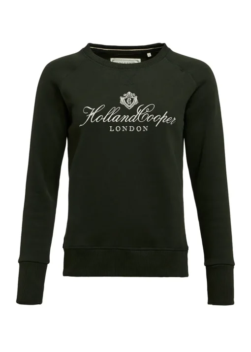 Script Crew Sweat - Racing Green