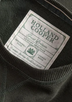 Script Crew Sweat - Racing Green