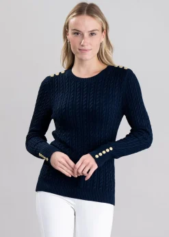 Seattle Crew Neck Knit - Ink Navy