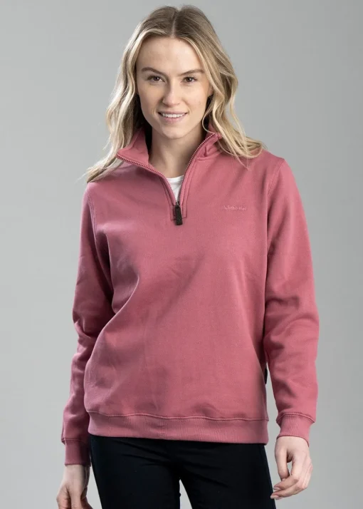 Sennen Cove Sweatshirt - Dark French Rose