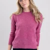 Sharon Shetland Crew Neck - Blush