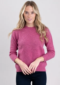 Sharon Shetland Crew Neck - Blush