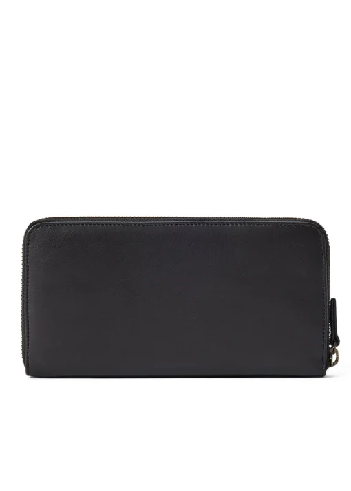 Singleton Zip Wallet - Black