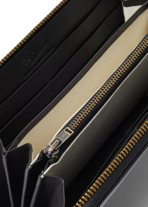 Singleton Zip Wallet - Black