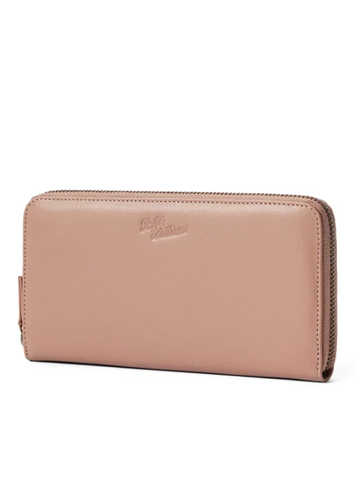 Singleton Zip Wallet - Dusty Pink