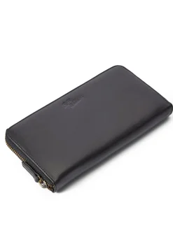 Singleton Zip Wallet - Black