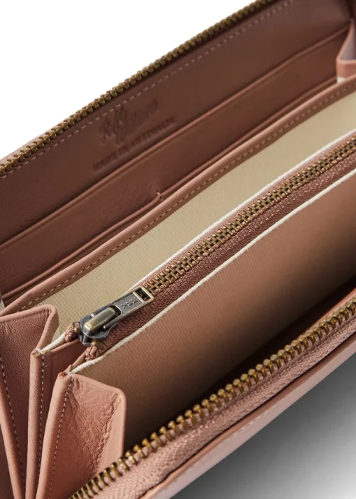 Singleton Zip Wallet - Dusty Pink