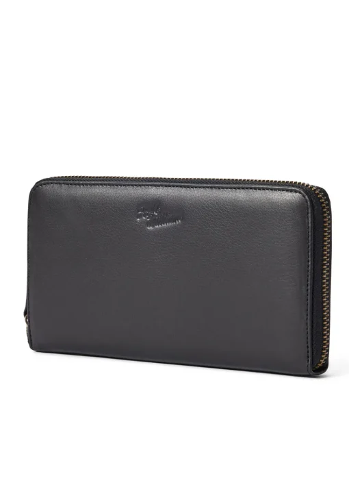 Singleton Zip Wallet - Black