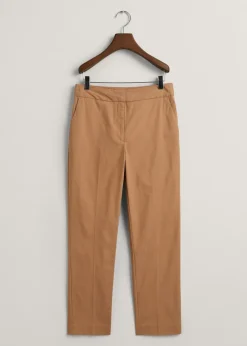 Slim Trousers - Warm Khaki