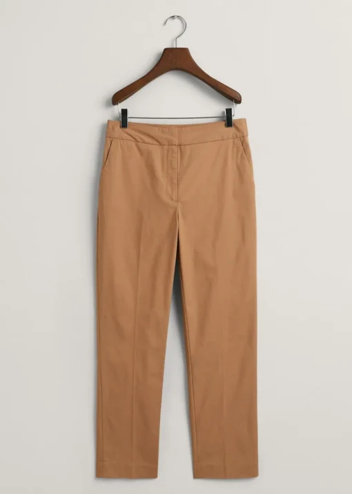 Slim Trousers - Warm Khaki