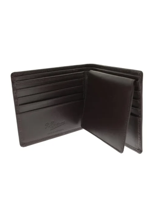 Small Leather Wallet - Chestnut