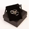 Snaffle Bit Scarf Ring - Gold