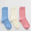 Soft Cotton Socks - Fresh Blue