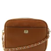 Soho Camera Bag - Tan Suede