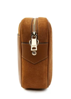 Soho Camera Bag - Tan Suede