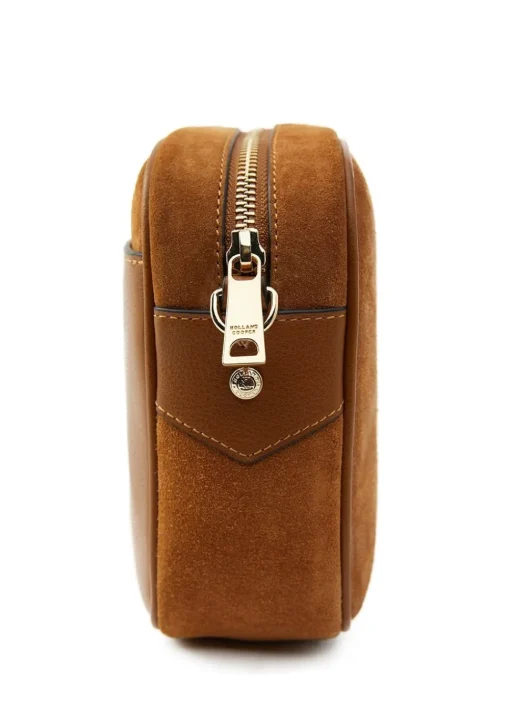 Soho Camera Bag - Tan Suede