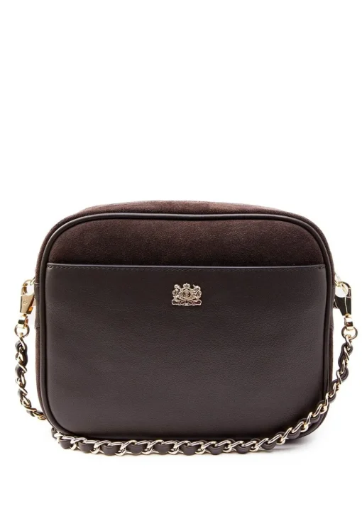 Soho Camera Bag - Chocolate Suede