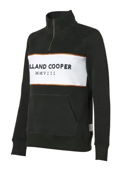 Sporting Heritage Zip Henley - Racing Green