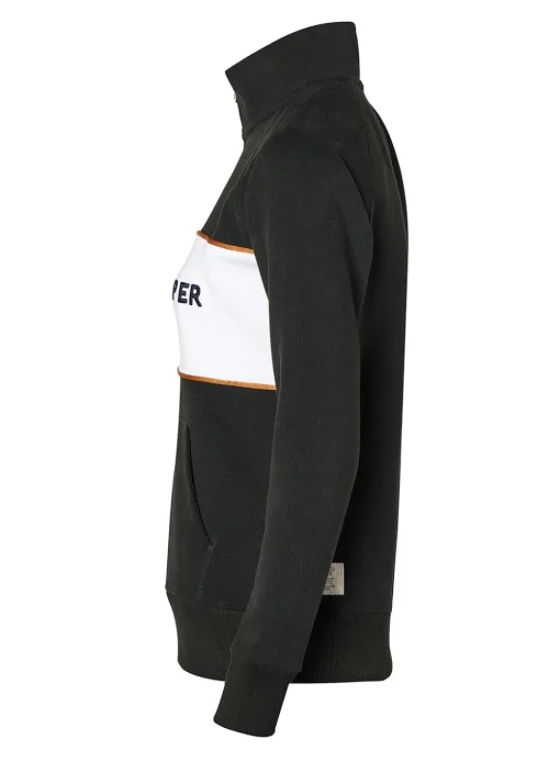 Sporting Heritage Zip Henley - Racing Green
