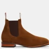 Suede Comfort Craftsman Boots - Cedar