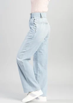 Tailored Wide Leg Jeans - Vintage Indigo