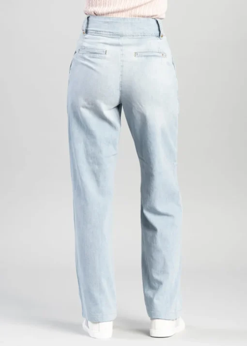 Tailored Wide Leg Jeans - Vintage Indigo