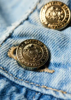 Tailored Wide Leg Jeans - Vintage Indigo