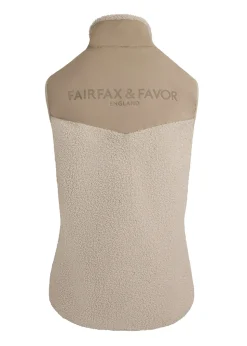 The Agnes Fleece Gilet - Ecru