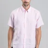 Thornham Short Sleeve Classic Shirt - Pale Pink