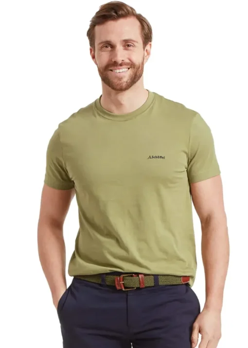 Trevone T-Shirt - Light Khaki Green