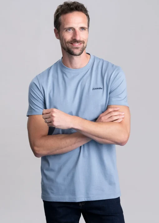 Trevone T-Shirt - Pigeon Blue