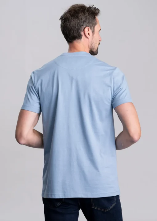 Trevone T-Shirt - Pigeon Blue