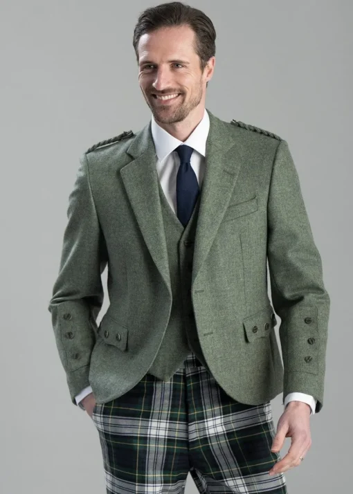 Tweed Argyll Jacket - Lovat