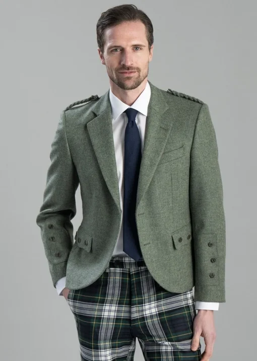 Tweed Argyll Jacket - Lovat