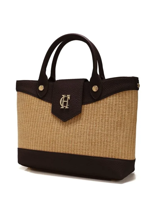 Valencia Mini Tote Bag - Chocolate