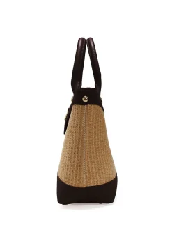 Valencia Mini Tote Bag - Chocolate