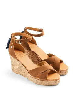 Valencia Wedge - Tan
