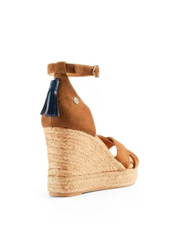 Valencia Wedge - Tan