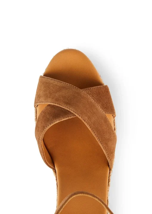 Valencia Wedge - Tan