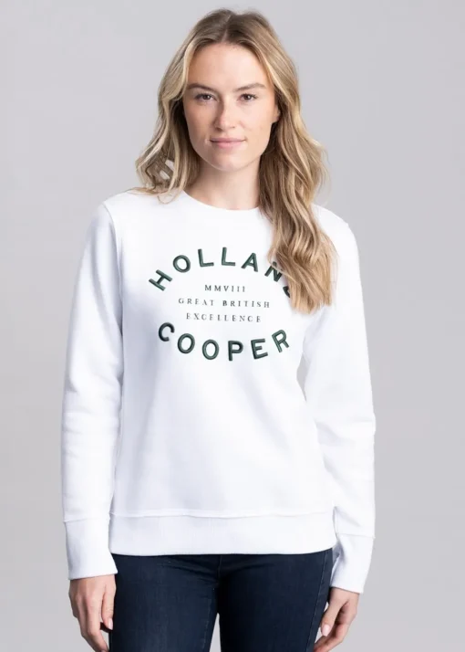 Varsity Crew - White