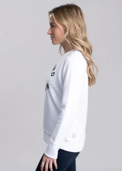 Varsity Crew - White