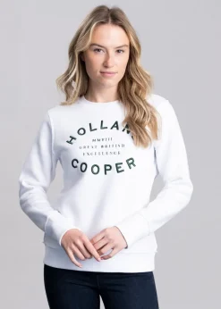 Varsity Crew - White