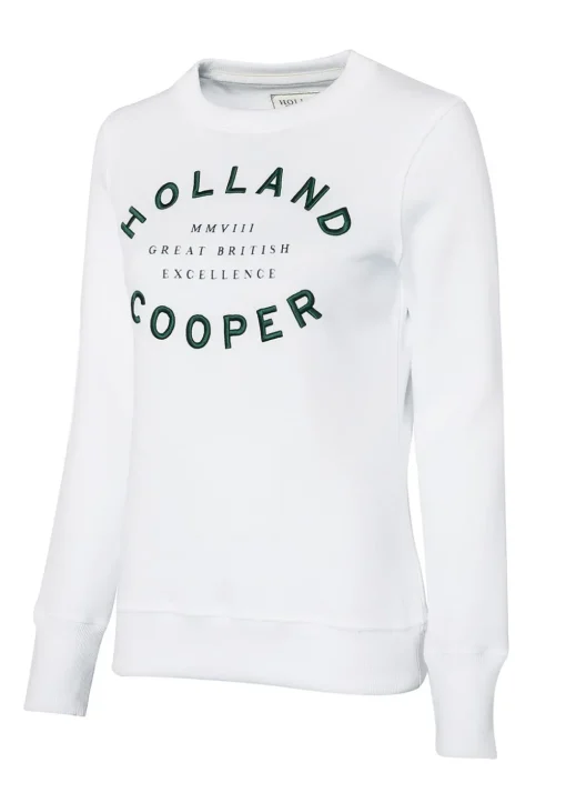 Varsity Crew - White