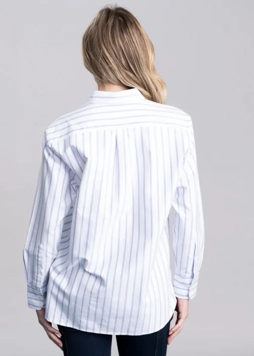 Walberswick Oxford Shirt - Blue Stripe