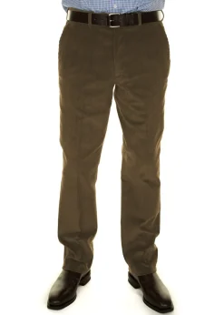 Warwick Cord Trousers - Light Stone