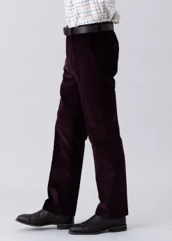 Warwick Cord Trousers - Wine